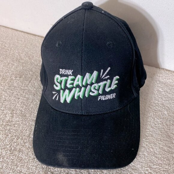 Steam Whistle Black Ball Cap S/M - Picture 2 of 10